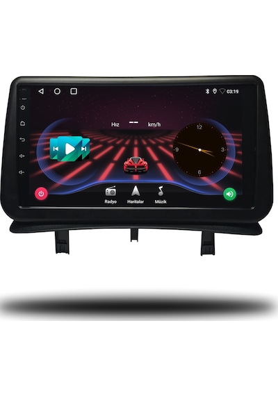 Multimedyam Renault Clio 3 Android Carplay Multimedya 2005-2011 4 Gb Ram - 32 Gb Hafıza - 4 Çekirdek