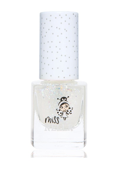 Miss Nella - Konfeti Bulutları: Glitter Üst Kat Soyulabilir Oje