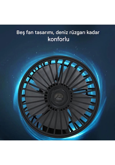 Araç İçi Vantilatör 360 Dönebilen Torpido Üstü Çift Başlıklı Vantilatör 12v Uyumlu Çakmaklık Girişli Soğutucu Fan