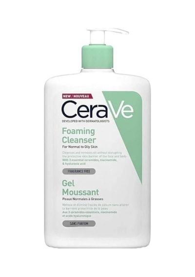 Cerave Foaming Cleanser Normal Ve Yağlıya Dönük Ciltler İçin Köpüren Temizleyici 976 Ml