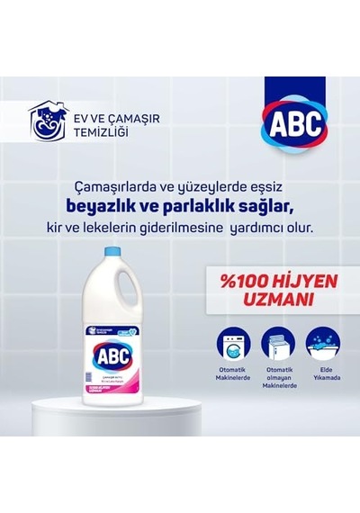 Deterjan Çamaşır Suyu Kir & Leke Karşıtı 4 L 0.75 LT - 2.5 LT - 12 KG