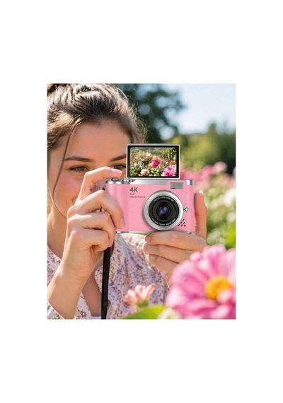 Sosyal Medya İçerik Kamera 48 Mp Hd Video Flip Ekranlı Dijital Kamera - Hs08374034-6814 Renkli Sosyal Medya İçerik Kamera 48 Mp Hd Video Flip Ekranlı Dijital Kamera - Hs08374034-6814 Renkli