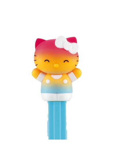 Pez Dispenser Hello Kitty Fullbody Rainbow Meyve Aromalı Şekerleme Makinesi Ve Şekerleme Yedekleri