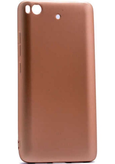 Xiaomi Mi 5s Kılıf Zore Premier Silikon Kapak Gold