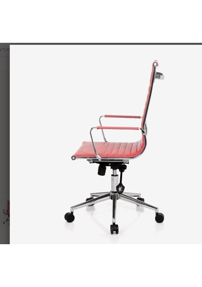 Aykanoffice Aykan Ofis Riva Kırmızı Yönetici Koltuğu