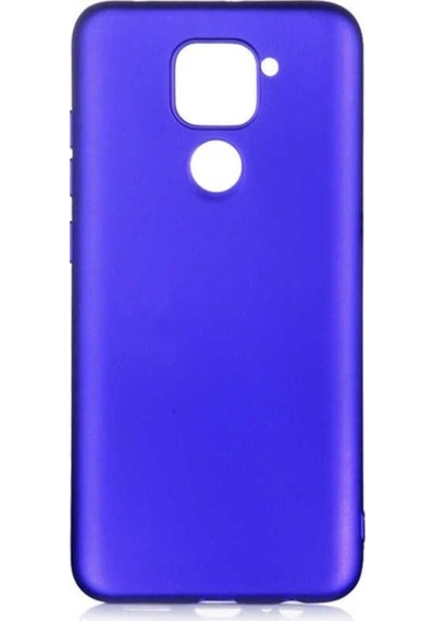 Xiaomi Redmi Note 9 Kılıf Zore Premier Silikon Kapak Saks Mavi