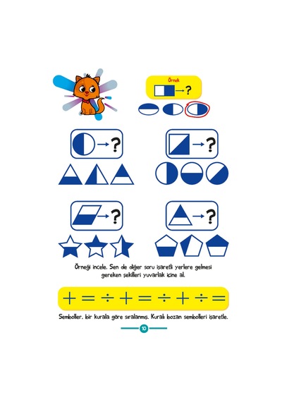 Dikkat 5-6 Yaş-Zihinsel Becerilerimi Geliştiriyorum- Limonkids