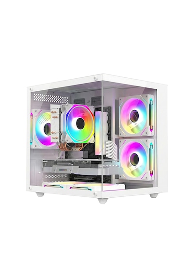 Xaser River X20 R5-5500 16 GB 512 GB M.2 Nvme Ssd 6 GB Rtx3050 23.8"  Free Dos Masaüstü Oyuncu Bilgisayarı