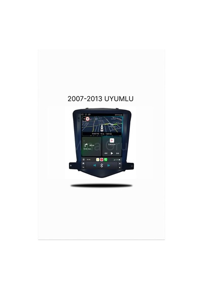 Snp Serisi Chevrolet Cruze 2007-2013 Uyumlu 9.7 İnç Tesla Ekran Multimedya Sistemi 6-128 Gb Hafıza + Geri Görüş Kamerası 9.7''