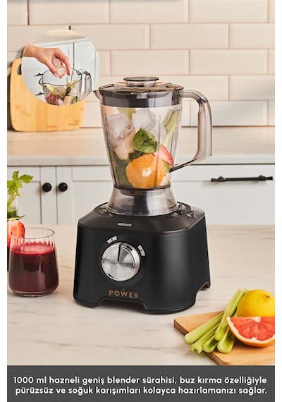 Karaca Mastermaid Power 10 in1 2000 W Mutfak Robotu