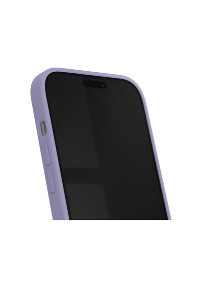 Silicone Case Apple Uyumlu iPhone 15 Pro Max Purple Mor