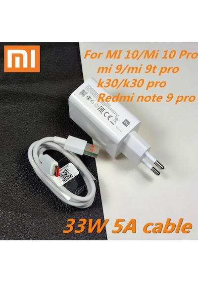 Xiaomi 33 Watt Mdy Note 9 10 Mi 9I 10 Şarj Aleti Cihazı (450282429)