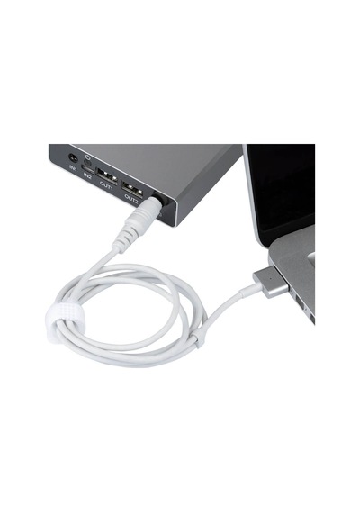 Wozlo Magsafe 2 T Tipi To 5 5 2 5mm Apple Uyumlu MacBook Air Pro Adaptör Şarj Kablosu 1 8m