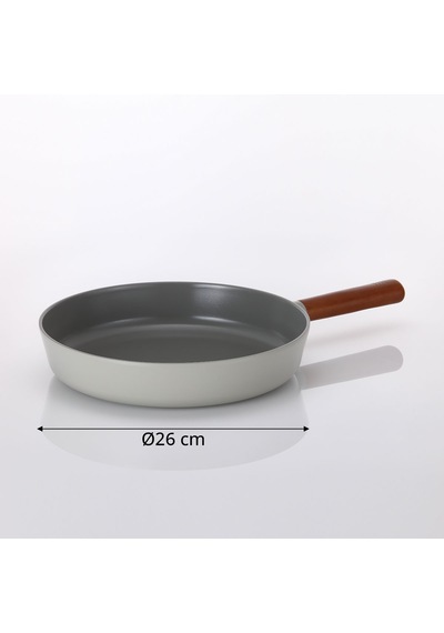 NEOFLAM FİKA ALÜMİNYUM DÖKÜM TAVA GRİ 26 CM