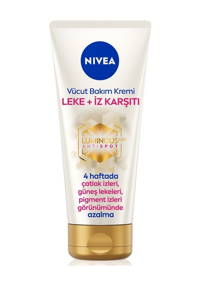 Nıvea Luminous630 Leke Ve İz Karşıtı Vücut Bakım Kremi 200ml - 6 Adet Tarı