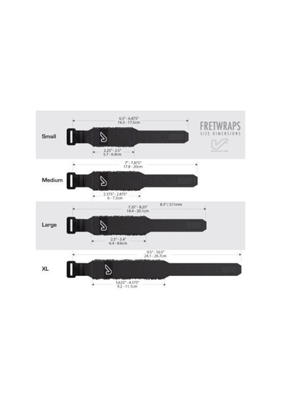 Gruv Gear Fretwrap Ceviz - Medium