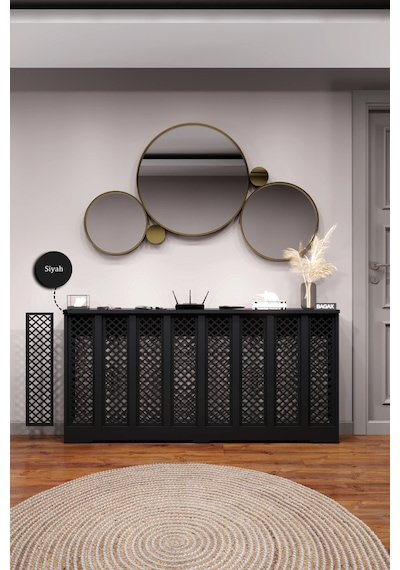 Petek Kaplama Modern Radyatör Kapatma Ünitesi Ön Panel Mdf Tasarım İç Ölçü 156 Cm Dış Ölçü 160 Cm Petek 156 Siyah D3 Petek Kaplama Modern Radyatör Kapatma Ünitesi Ön Panel Mdf Tasarım İç Ölçü 156 Cm Dış Ölçü 160 Cm Petek 156 Siyah D3