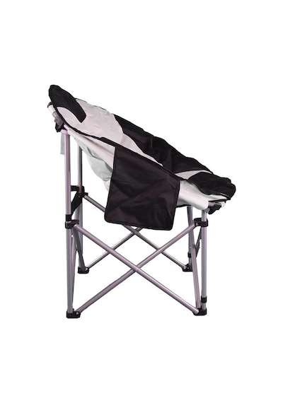 Madfox Moonchair Deluxe Katlanır Kamp Sandalyesi Siyah - Gri