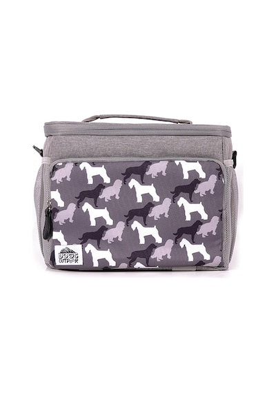 Biggdesign Dogs Isı Yalıtımlı Termal Çanta, Su Geçirmez, Sızdırmaz, 10l, Piknik & Beslenme Çantası, Gri