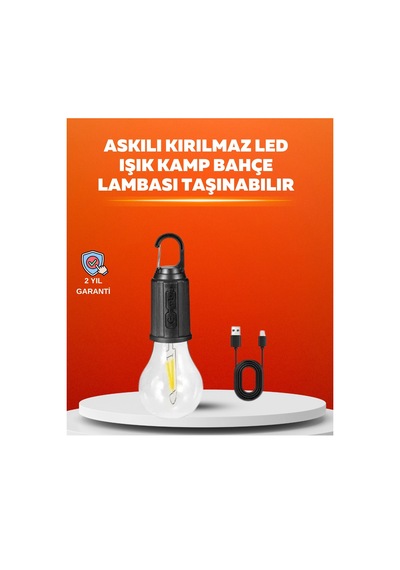 Su Geçirmez Dış Mekan Led Çadır Işığı Çok Renkli