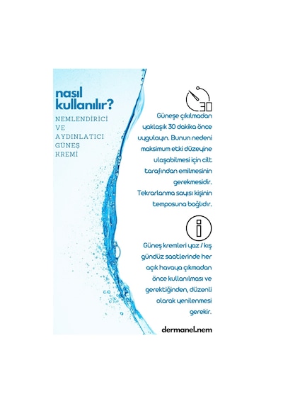 Dermanel İntim Genital Sprey 150 ML + Dermanel Nemlendirici Ve Aydınlatıcı Güneş Kremi 50 ML
