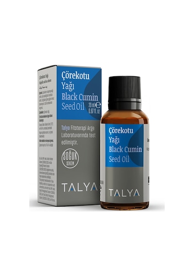 Talya Saf ve Doğal Soğuk Sıkım Çörekotu Yağı 20 ML