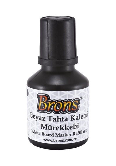 Brons Tahta Kalem Mürekkebi Siyah 30 Cc -  Br-350