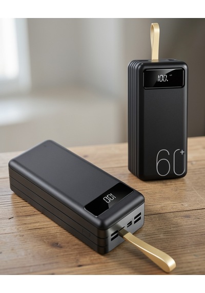 Powerbank 60.000 Mah Çok Renkli