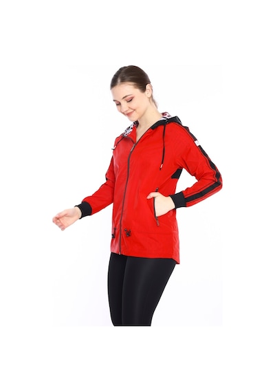 Escetic Kırmızı Kadın Spor Kapişonlu Su İtici Rüzgarlık Fermuarlu İnce Ceket 6560-4153-kırmızı Kırmızı Escetic Kırmızı Kadın Spor Kapişonlu Su İtici Rüzgarlık Fermuarlu İnce Ceket 6560-4153-kırmızı Kırmızı