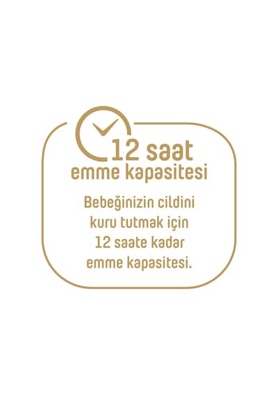 Pure Baby Organik Pamuklu Cırtlı Bez 3'lü Paket 5 Numara Junior 120 Adet 3'lü