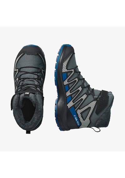 Salomon Xa Pro V8 Wınter Waterproof Çocuk Ayakkabı Turbulence L47857400 Gri