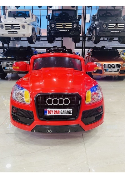 Audi Akülü Araba 0-6 Yaş Kırmızı