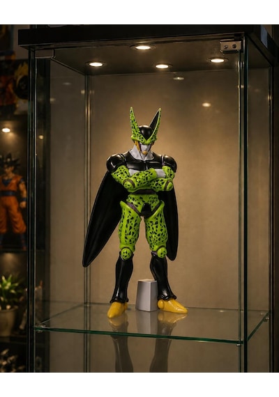 Dragon Ball Z Cell Figür Biblo 32 Cm Koleksiyonluk Anime Dekor