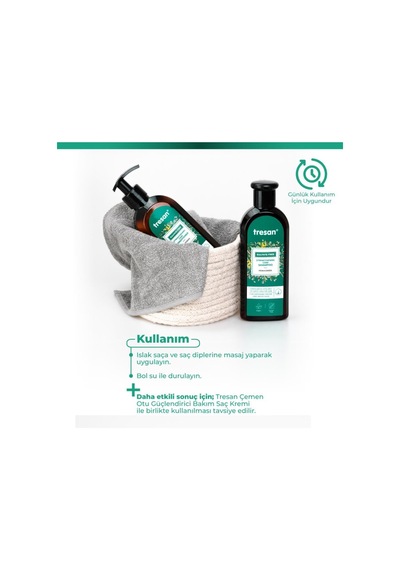 Çemen Otu Güçlendirici Sülfatsız Bakım Şampuanı 300 Ml