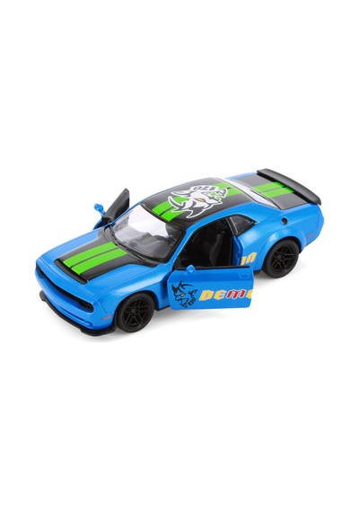 2023 Dodge Challenger Srt Del Mon 170 Livery Edition Mavi Kinsmart Diecast Model Araba
