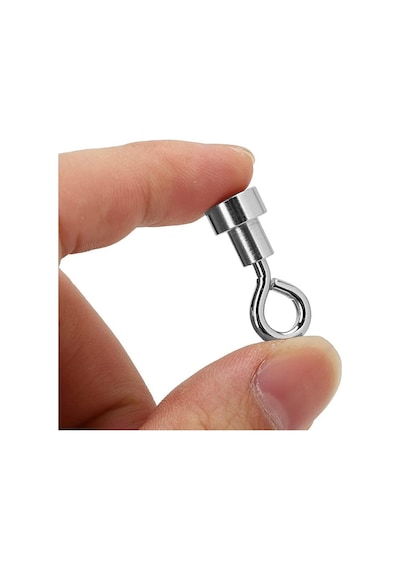 12 Mm Pot Mıknatıs Kanca