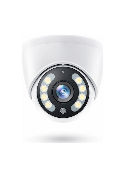 J-tech Jt-6060 5mp Poe Sesli Ip Dome Gece Renkli Güvenlik Kamerası