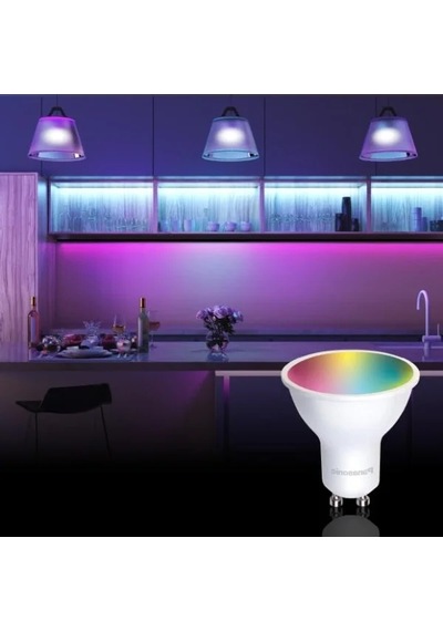 Led Akıllı Rgb Gu10 Lamba - Wi-fi Ve Bluetooth Uyumlu, 4w