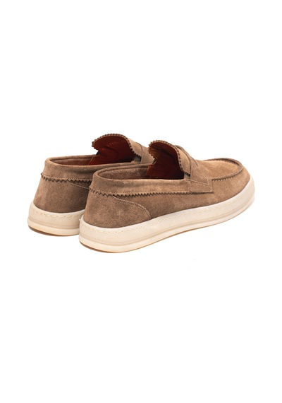 Biscuit Suede Oxford Klasik Erkek Ka-26y-c27606 John May Formal Biscuit Suede