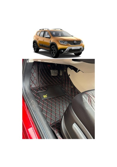 Dacia Duster 2018-2024 Arası Araca Özel 8d Havuzlu Paspas Takımı