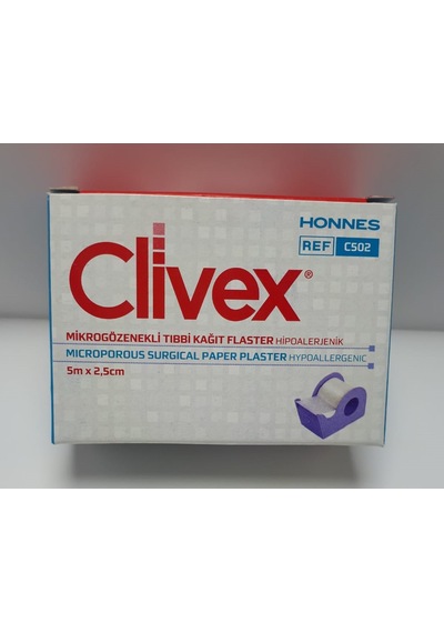 Kağıt Flaster 5mx2,5cm 10 Adet