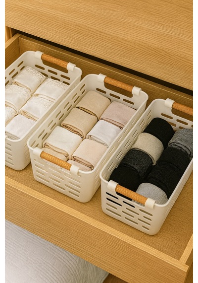 Buzdolabı Düzenleyici 4 Adet Plastik 8 X 26 Beyaz Tr Diğer