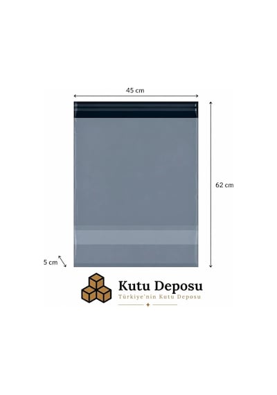 45x62x5 Cm Cepsiz Kargo Poşeti 100 Adet