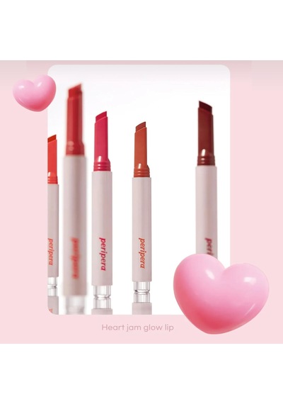 Yoğun Nemlendirici, Parlak Bitişli Balm Heart Jam Glow Lip 5 Berry Coke