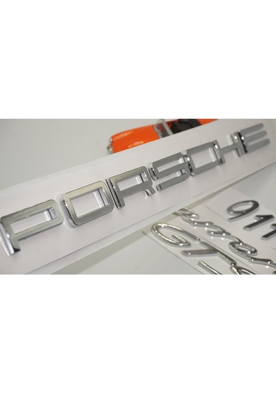 Porsche Carrera 911 Gts Bagaj 3M 3D Abs Yazı Logo Amblem Seti (549169188)