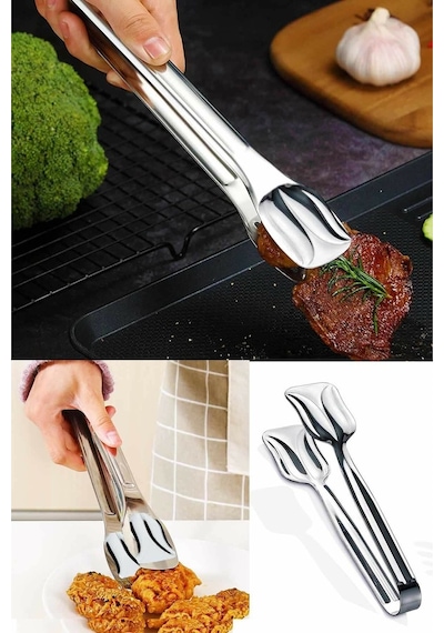 Paslanmaz Çelik Lüx Pasta Maşası