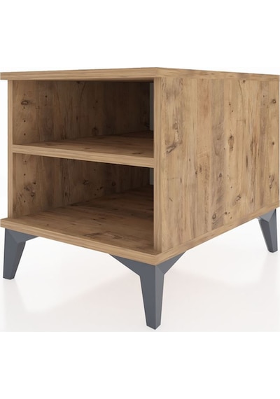 Kronos Komodin Tek Raflı 44x59x48 Çam-çam Çam