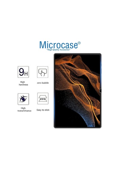 Samsung Uyumlu Galaxy Tab S8 Ultra SM-X900 Tempered Cam Koruma