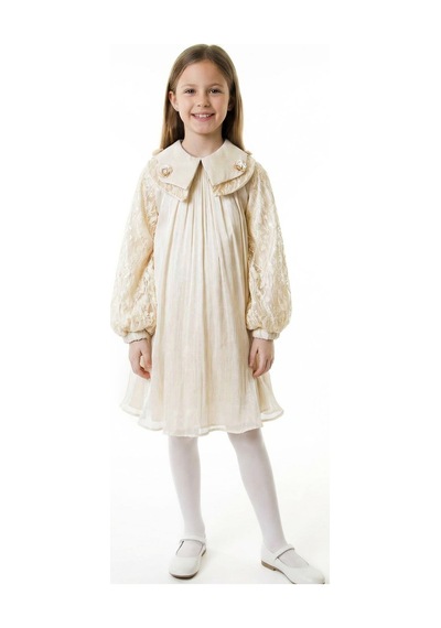 Xo Kids Kız Çocuk Elbise 7-11 Yaş 2711 Ekru