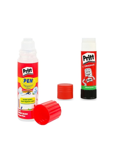 Pritt Katı Ve Sıvı Yapıştırıcı 2 Si Bir Arada 40 Ml +43 Gr